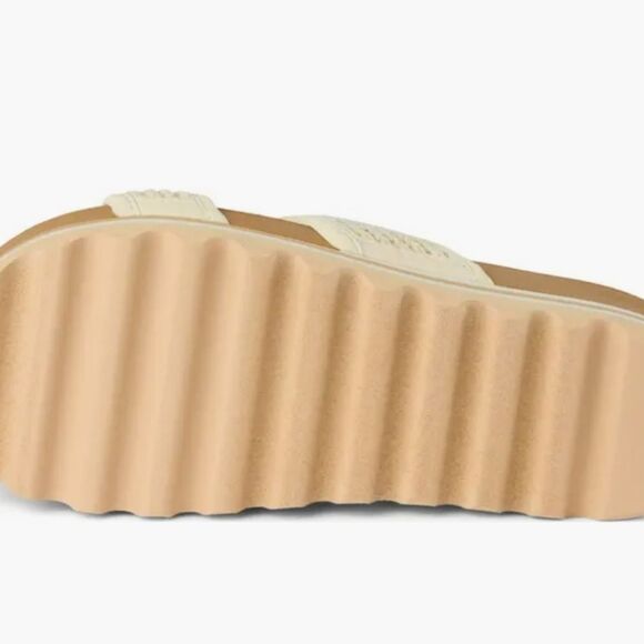 Reef Cushion Vista Hi Slide Sandal- Vintage Raffia - Picture 4 of 9